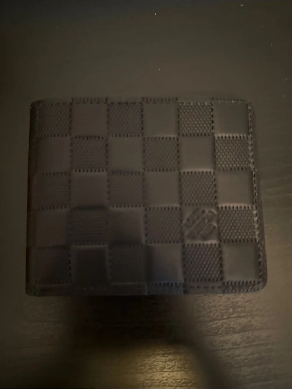 Louis Vuitton Black Damier Graphite Card Holder Wallet